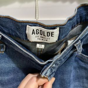 Agolde distressed denim